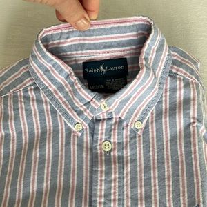 Boys Ralph Lauren Button Down Shirt size size M (12/14)